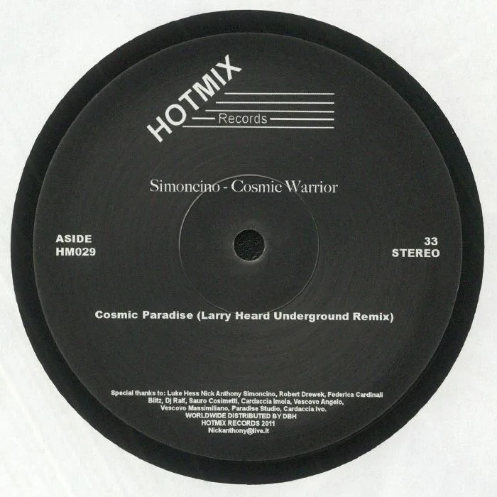 SIMONCINO — Cosmic Warrior