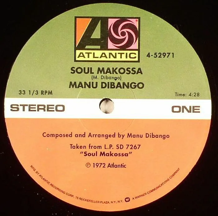Front cover — Manu DIBANGO — Soul Makossa (B-STOCK)
