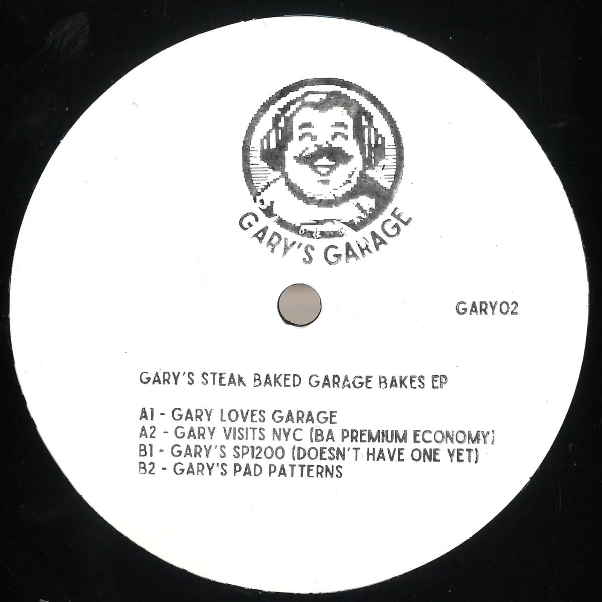 Front cover — Gary´s Garage — Gary´s Steak Baked Garage Bakes EP