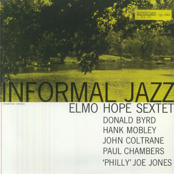 Front cover — The ELMO HOPE SEXTET — Informal Jazz (reissue)