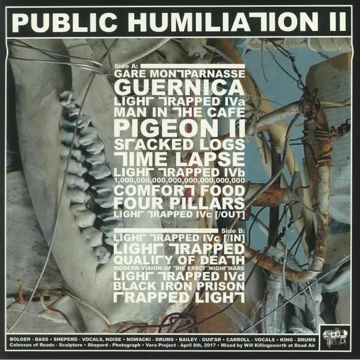 Back cover — GAS CHAMBER / BLACK IRON PRISON — Public Humiliation II