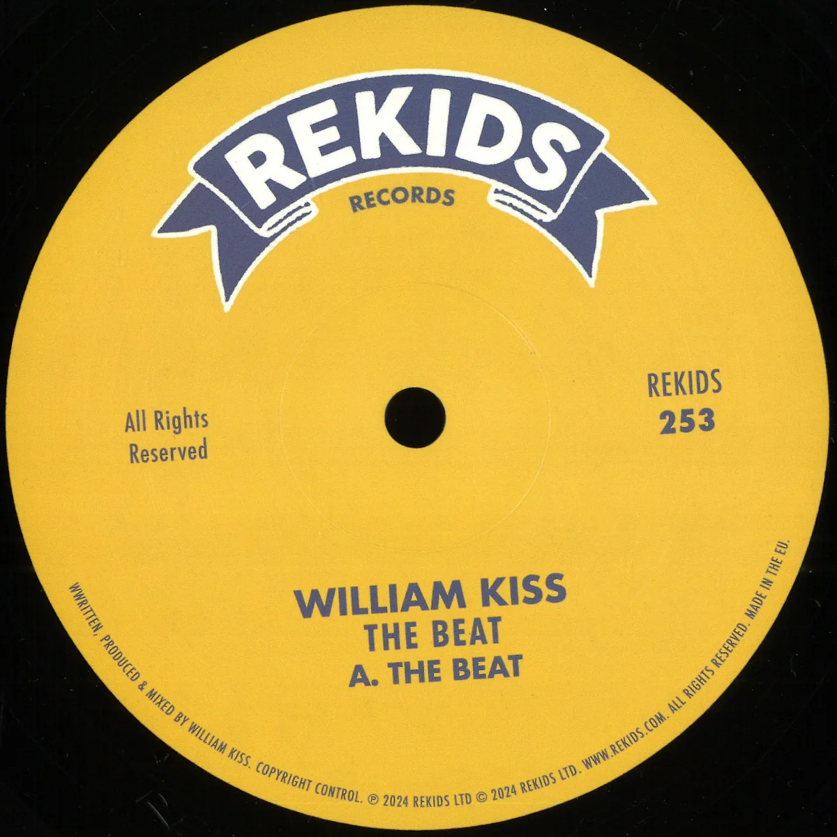 Front cover — William Kiss — The Beat