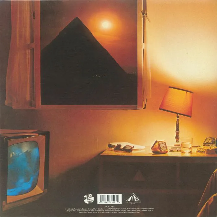 Обратная сторона обложки — The ALAN PARSONS PROJECT — Pyramid (half speed remastered)