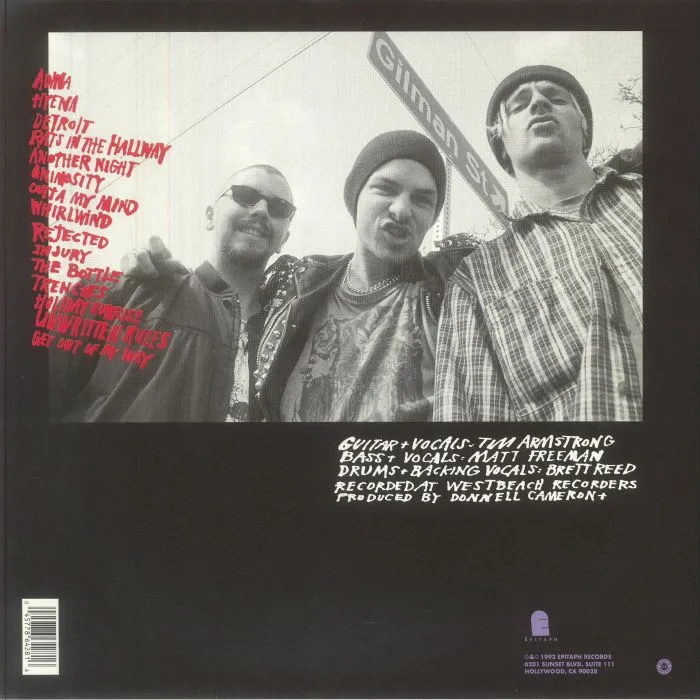 Back cover — RANCID — Rancid