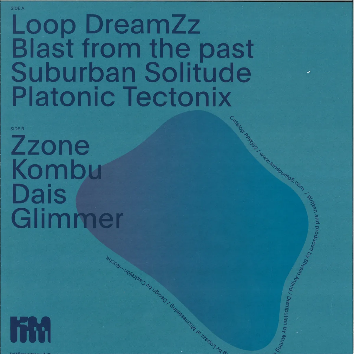 Back cover — Snad — Loop DreamZz LP