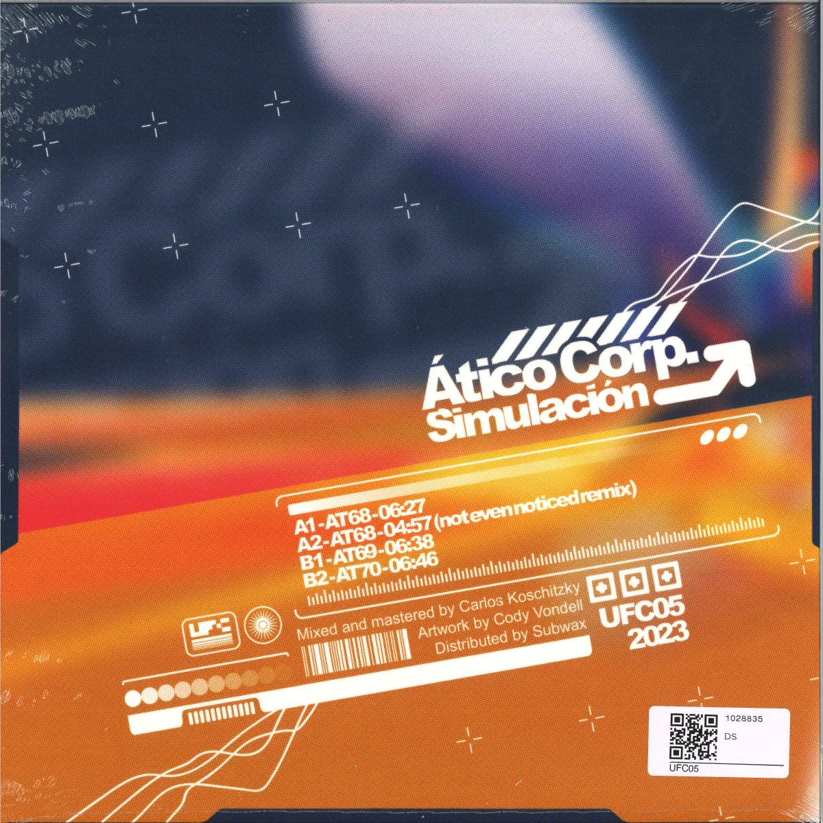 Back cover — Ático Corp. — Simulación EP