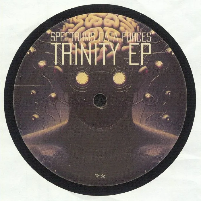 Лицевая сторона обложки — SPECTRUMS DATA FORCES / C SYSTEM / 7H3F4M1LY — Trinity EP