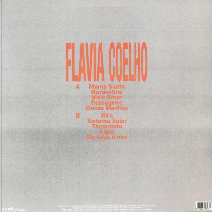 Обратная сторона обложки — Flavia COELHO — Ginga
