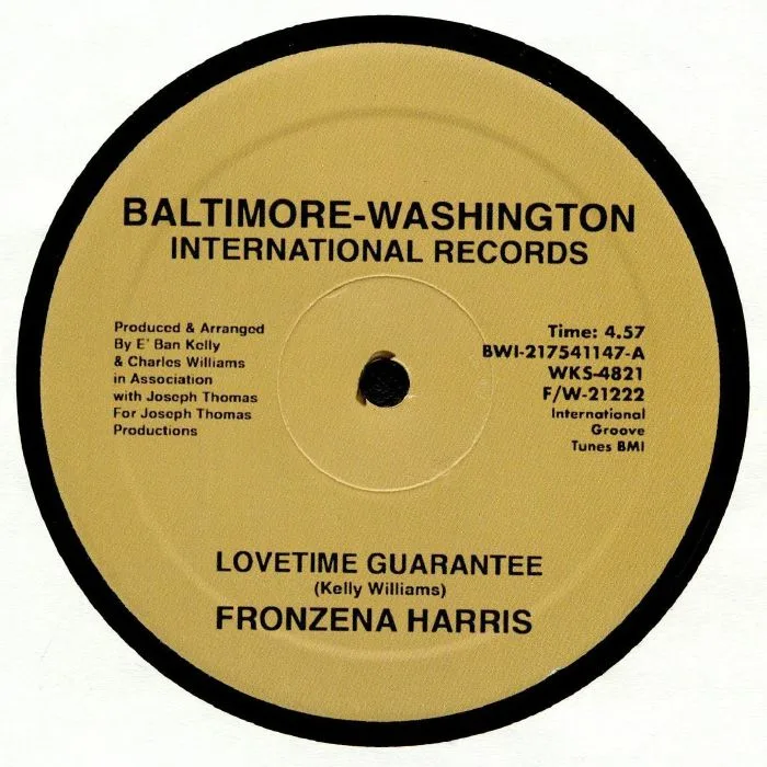 Fronzena HARRIS — Lovetime Guarantee (reissue)