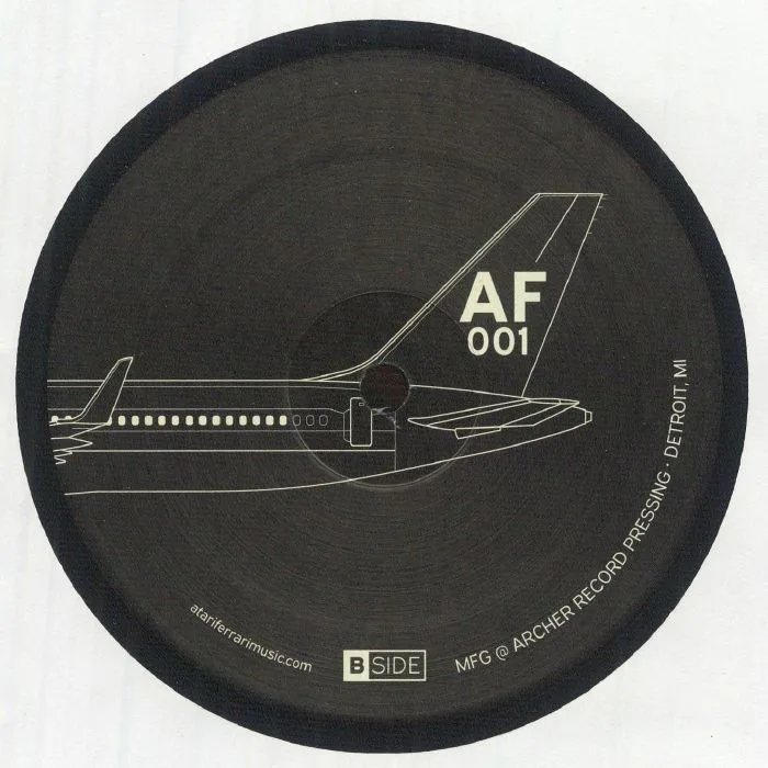 Обратная сторона обложки — ATARI FERRARI — The Lite Chop EP