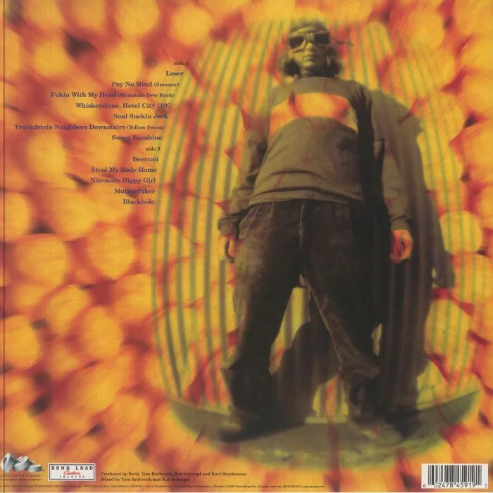 Back cover — BECK — Mellow Gold (reissue)