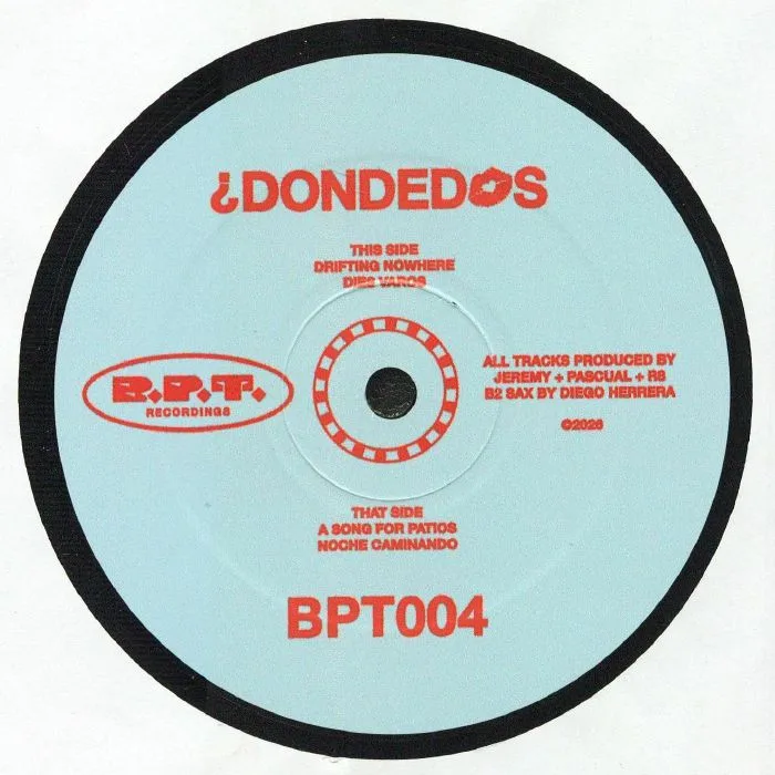 Front cover — DONDEDOS — Drifting Nowhere