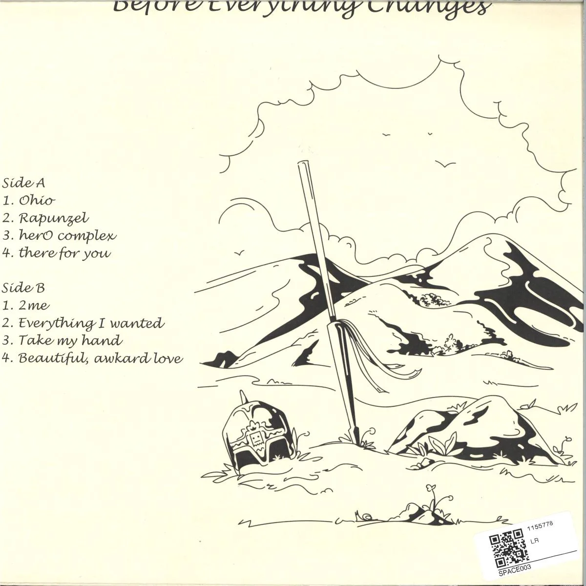 Back cover — Mr Fijiwiji — Before Everything Changes