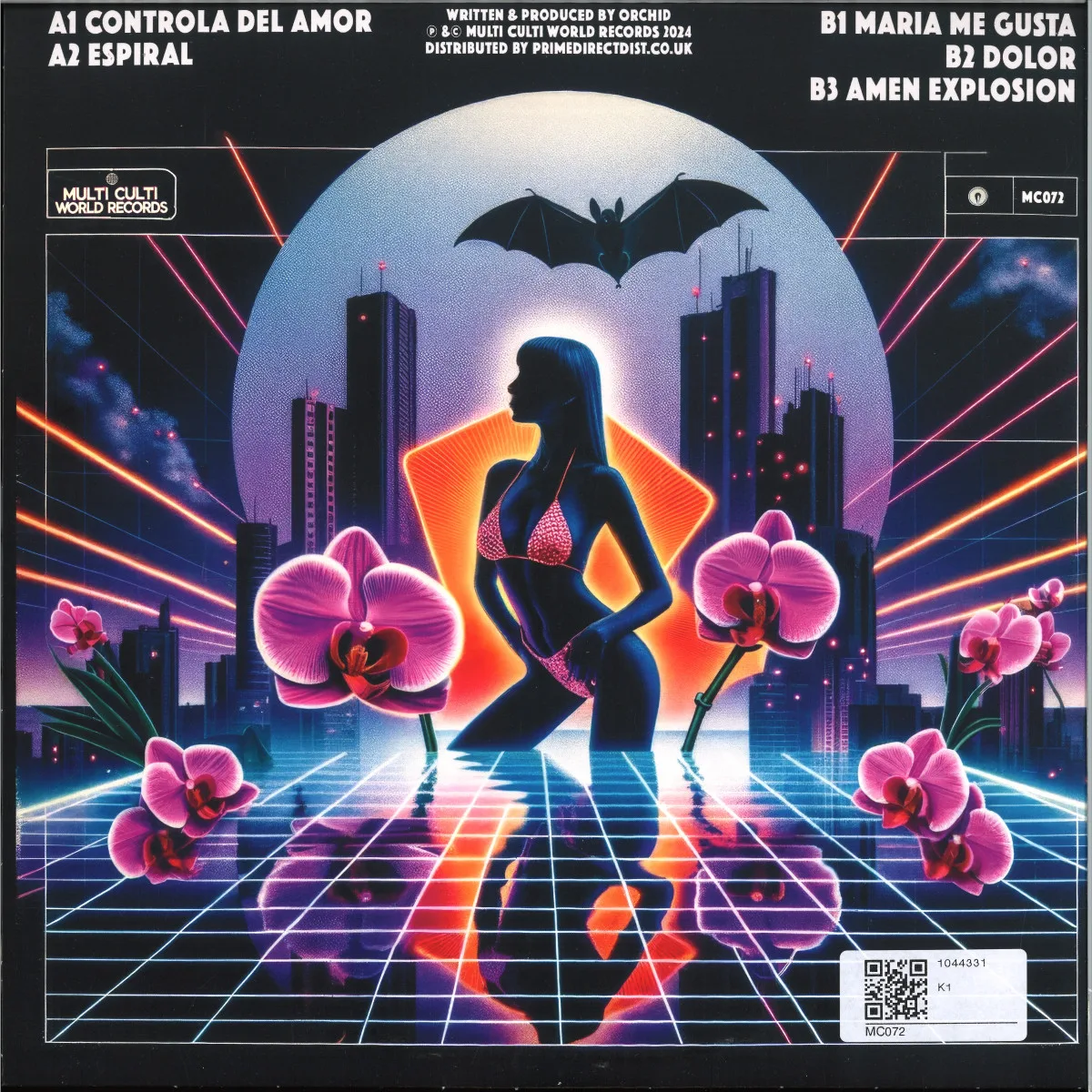 Обратная сторона обложки — Orchid — Techno Valencia
