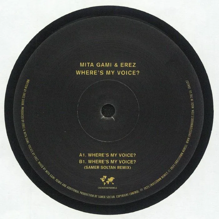 Back cover — MITA GAMI / EREZ — Where's My Voice?