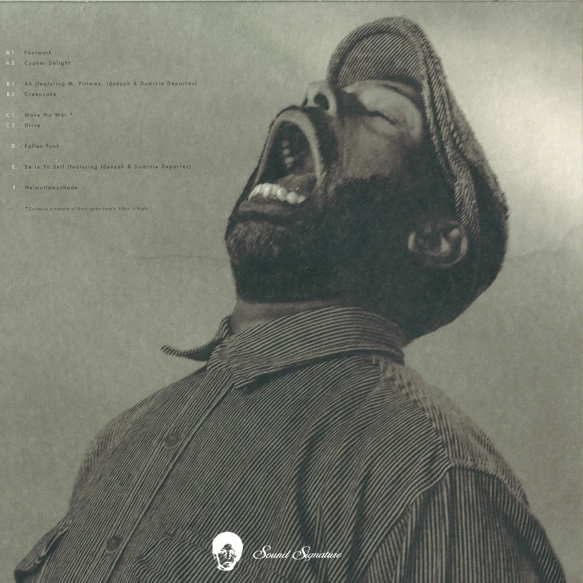 Обратная сторона обложки — Theo Parrish — American Intelligence 3x12"