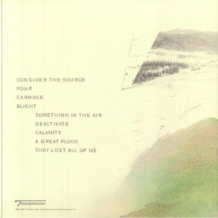 Обратная сторона обложки — The ANTLERS — Blight