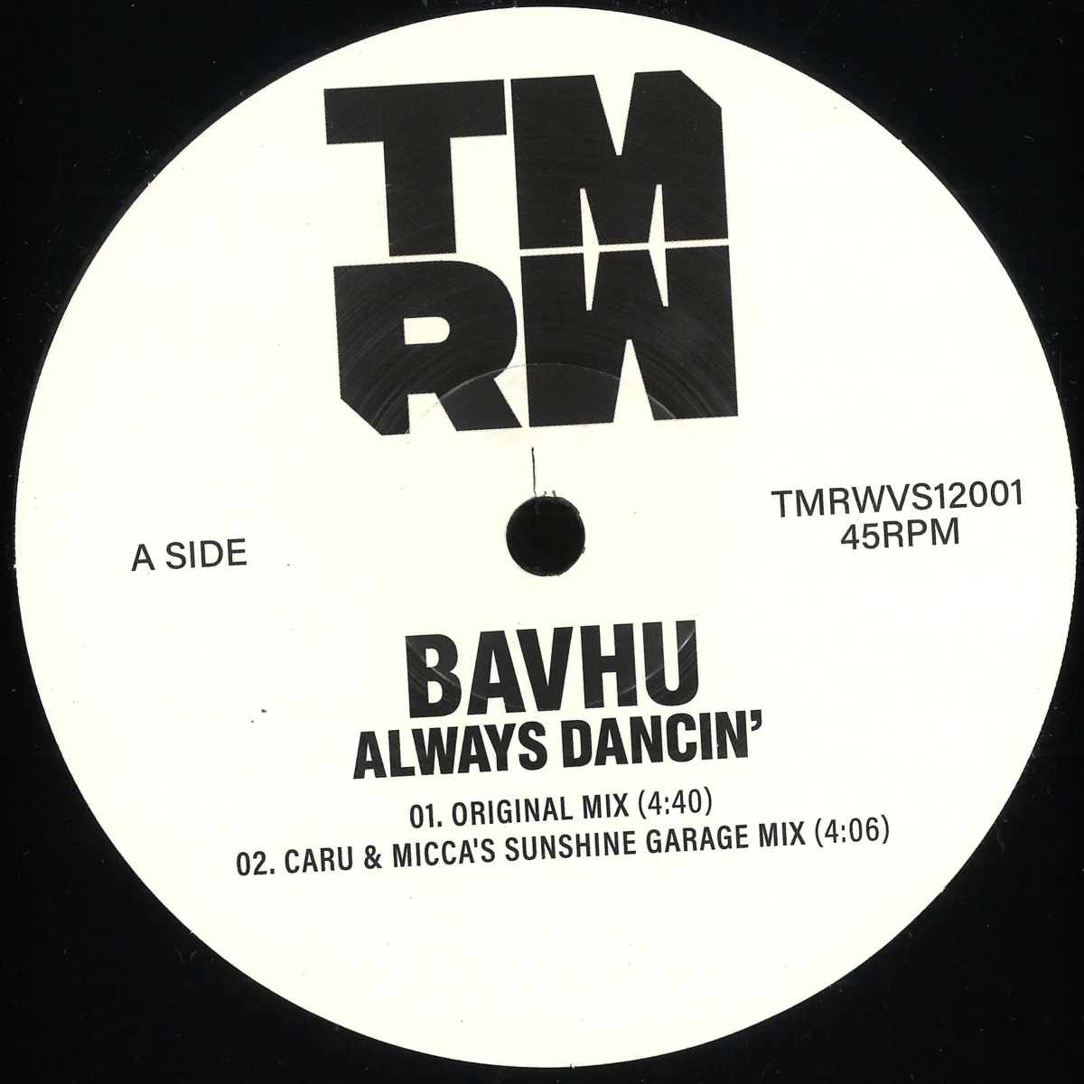 Front cover — Bavhu — Always Dancin'