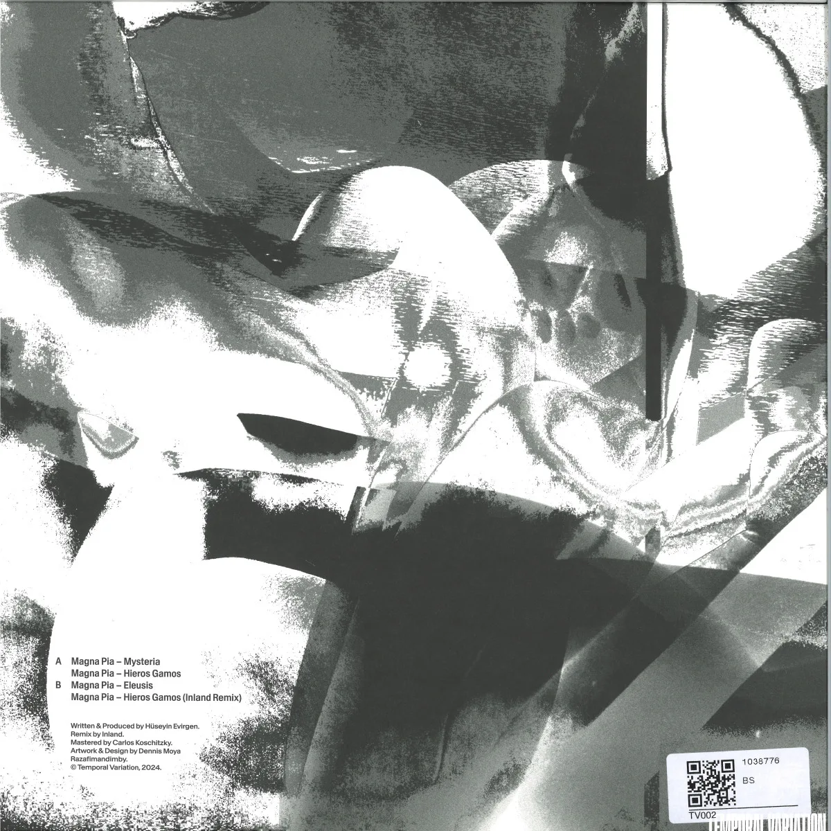 Back cover — Magna Pia — Hieros Gamos EP
