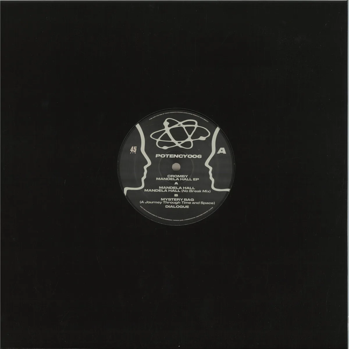Back cover — Cromby — Mandela Hall EP