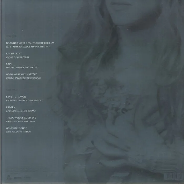 Обратная сторона обложки — MADONNA — Veronica Electronica (remastered)