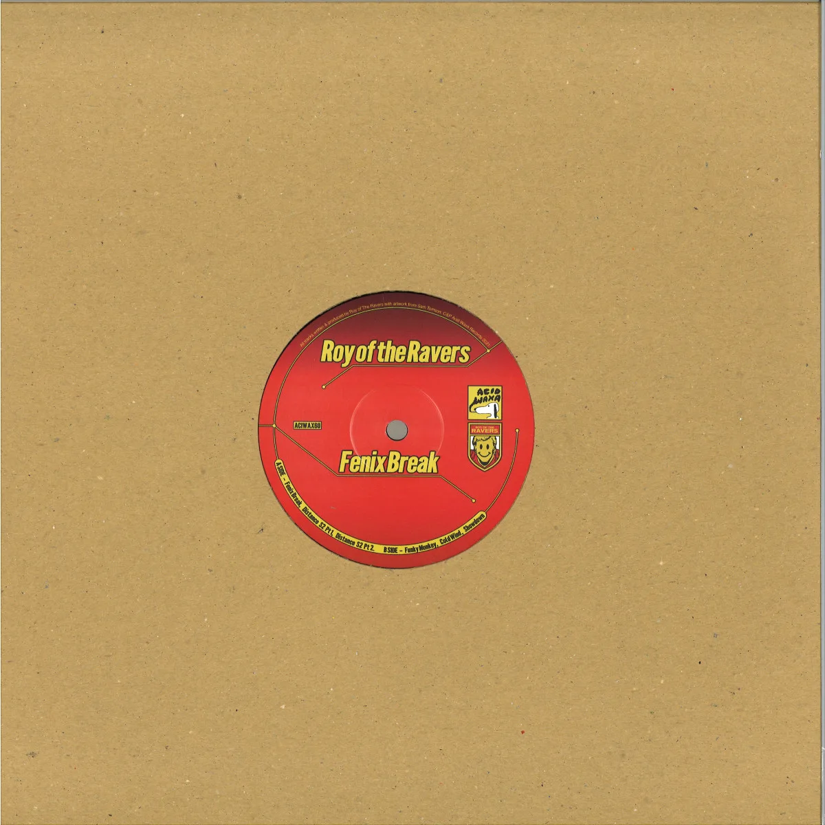 Back cover — Roy Of The Ravers — Fenix Break