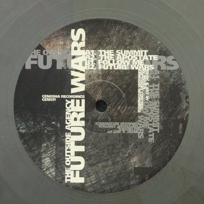 Лицевая сторона обложки — The OUTSIDE AGENCY — Future Wars