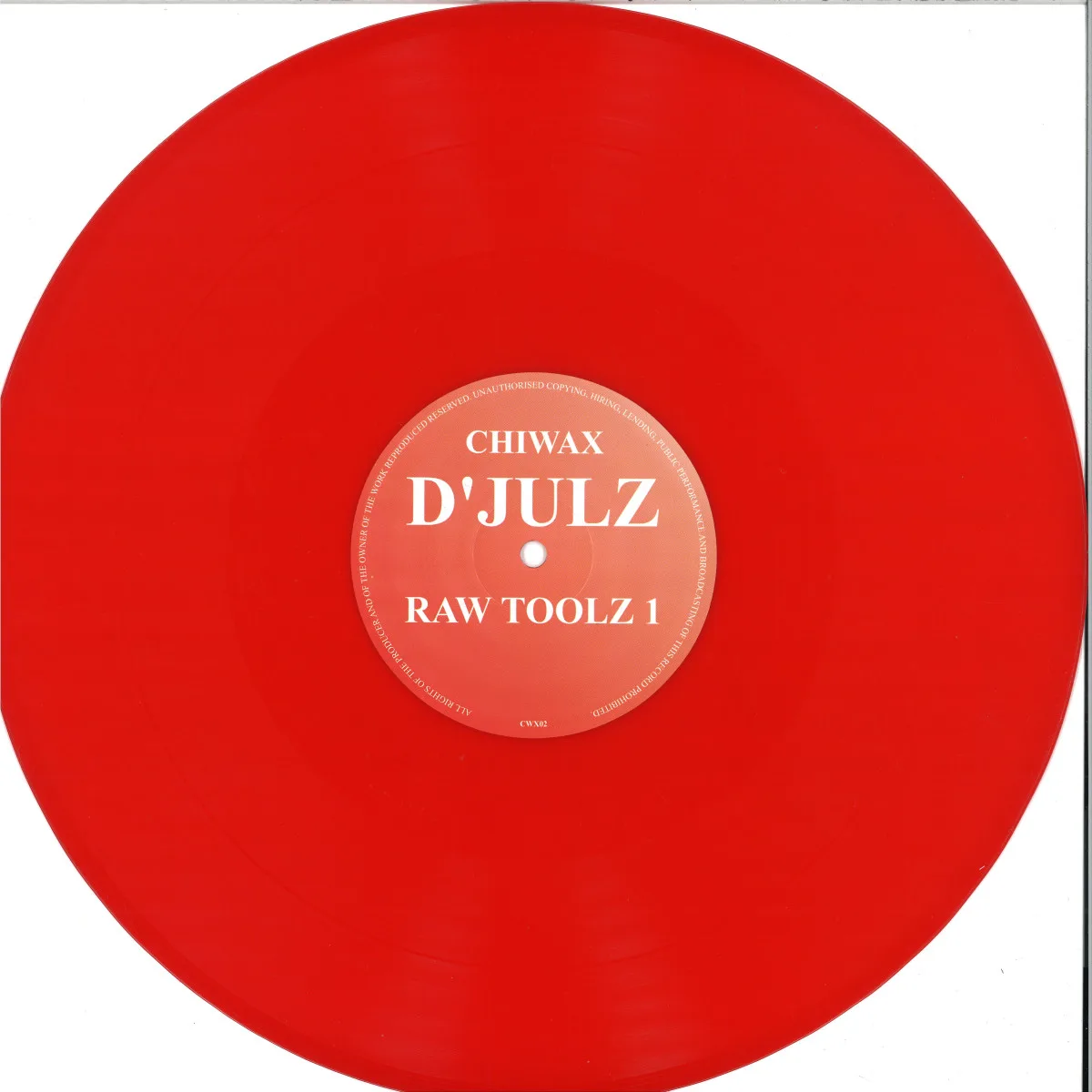 Front cover — D'julz — RAW TOOLZ 1