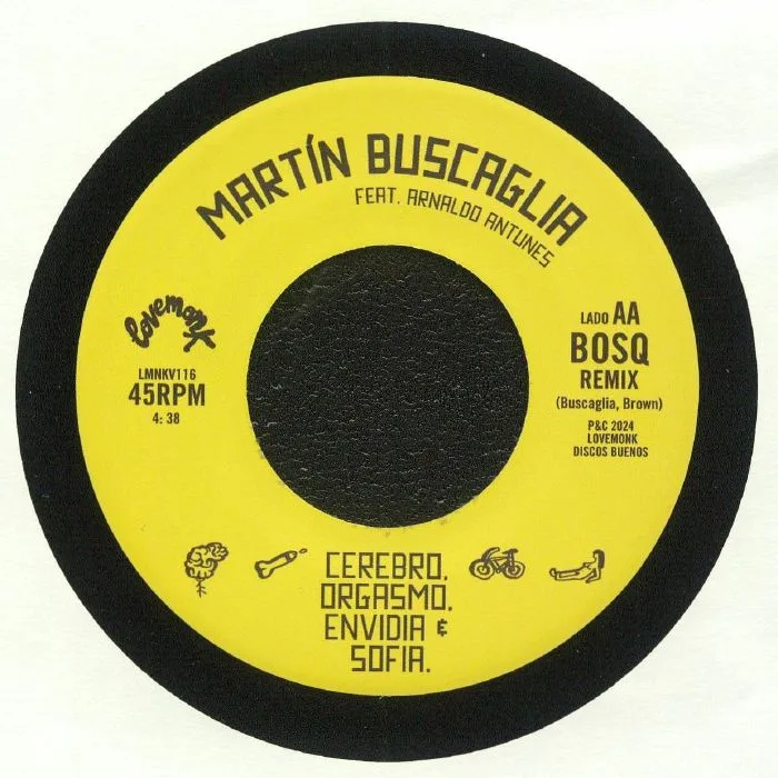 Back cover — Martin BUSCAGLIA feat ARNALDO ANTUNES — Cerebro Orgasmo Envidia & Sofia