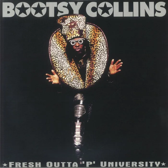 Лицевая сторона обложки — Bootsy COLLINS — Fresh Outta P University (reissue)