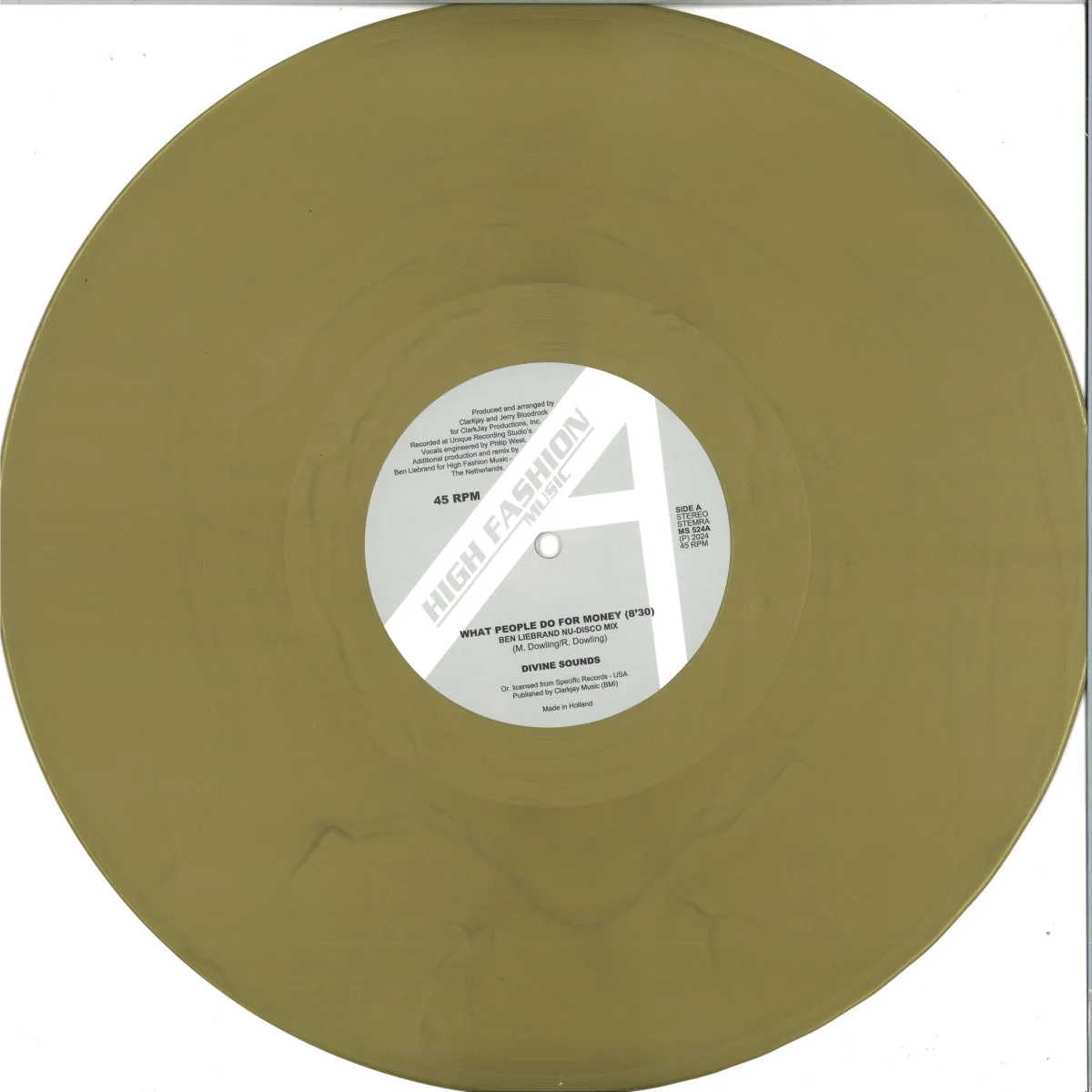 Divine Sounds — WHAT PEOPLE DO FOR MONEY