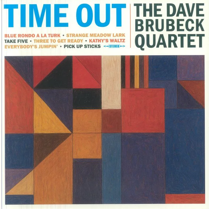 Лицевая сторона обложки — The DAVE BRUBECK QUARTET — Time Out