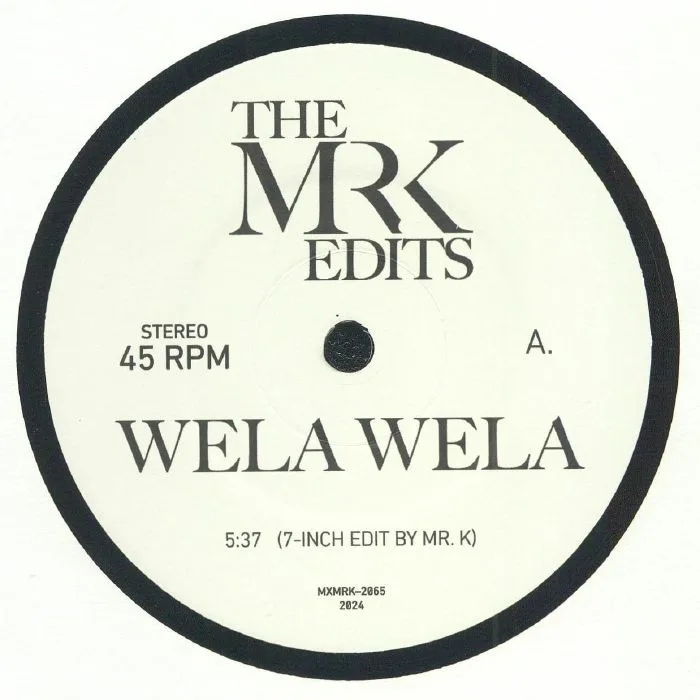 Лицевая сторона обложки — The MR K EDITS — Wela Wela