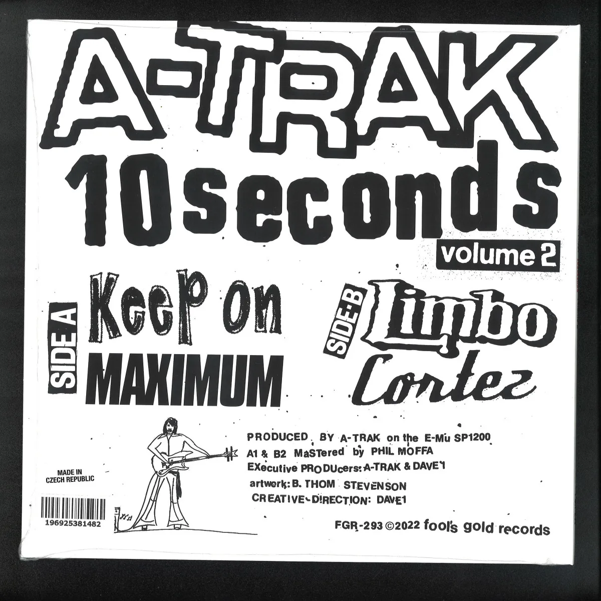 Обратная сторона обложки — A-Trak — 10 Seconds Vol. 2