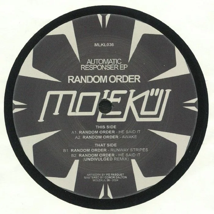 Лицевая сторона обложки — RANDOM ORDER — Automatic Responser EP