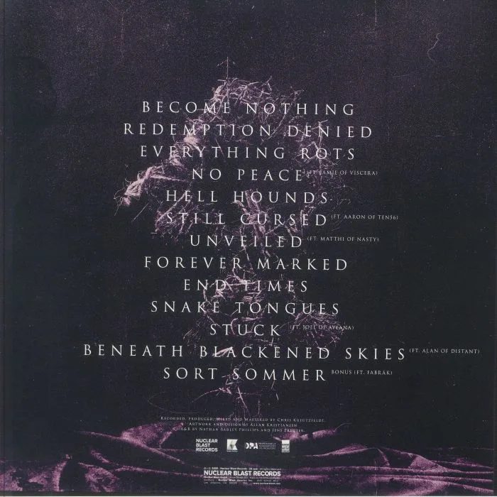 Back cover — CABAL — Everything Rots