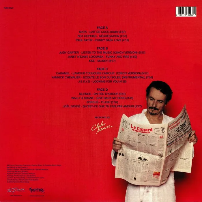 Обратная сторона обложки — Charles MAURICE / VARIOUS — French Disco Boogie Sounds Vol 3: 1977-1987
