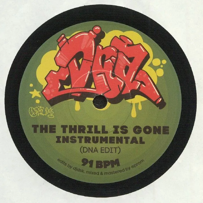 Back cover — DJ DSK — DNA Edits Instrumentals Vol 3