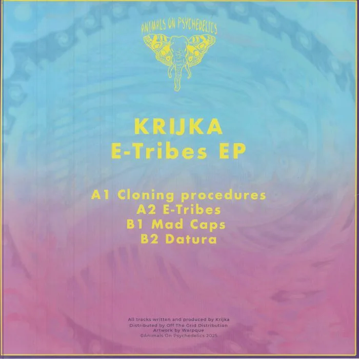 Обратная сторона обложки — KRIJKA — E Tribes