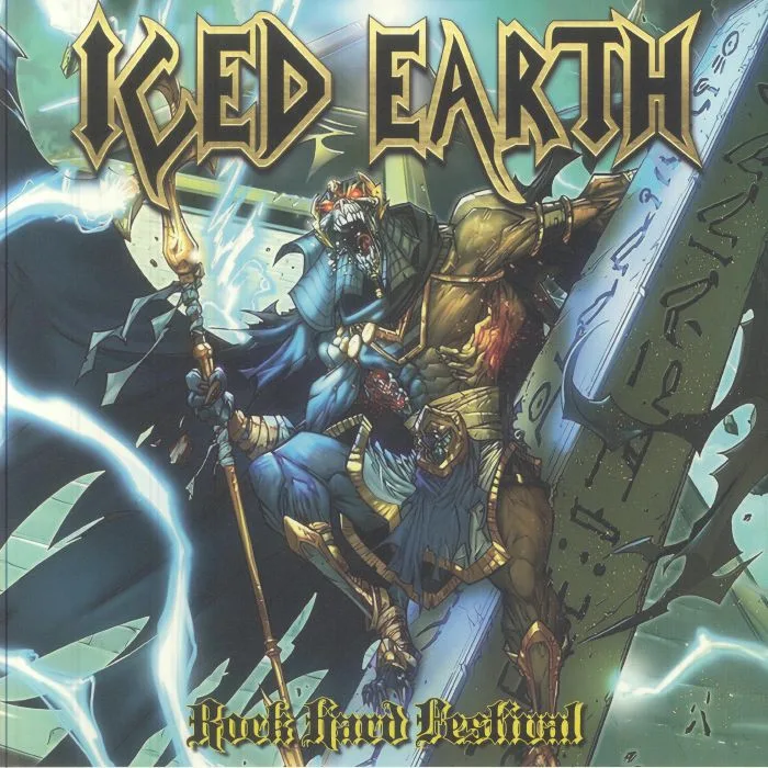 Лицевая сторона обложки — ICED EARTH — Rock Hard Festival