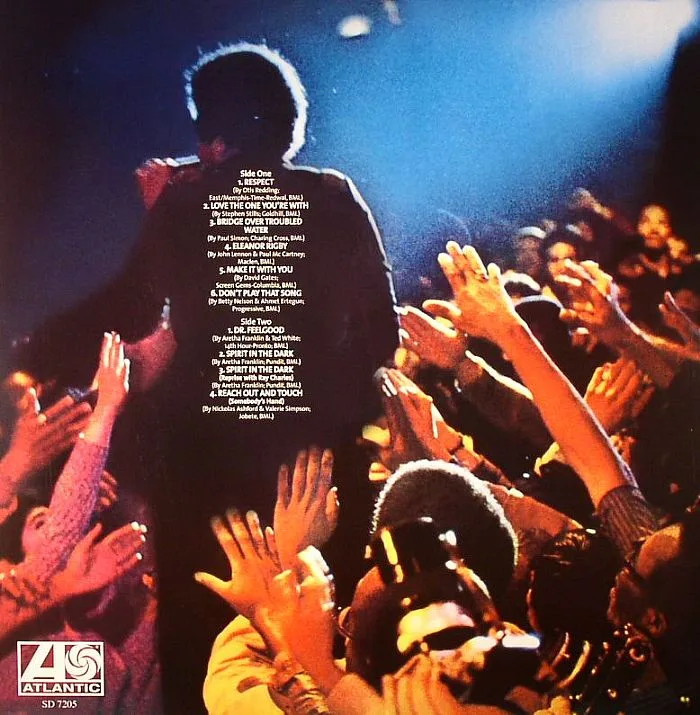 Обратная сторона обложки — Aretha FRANKLIN — Live At Fillmore West