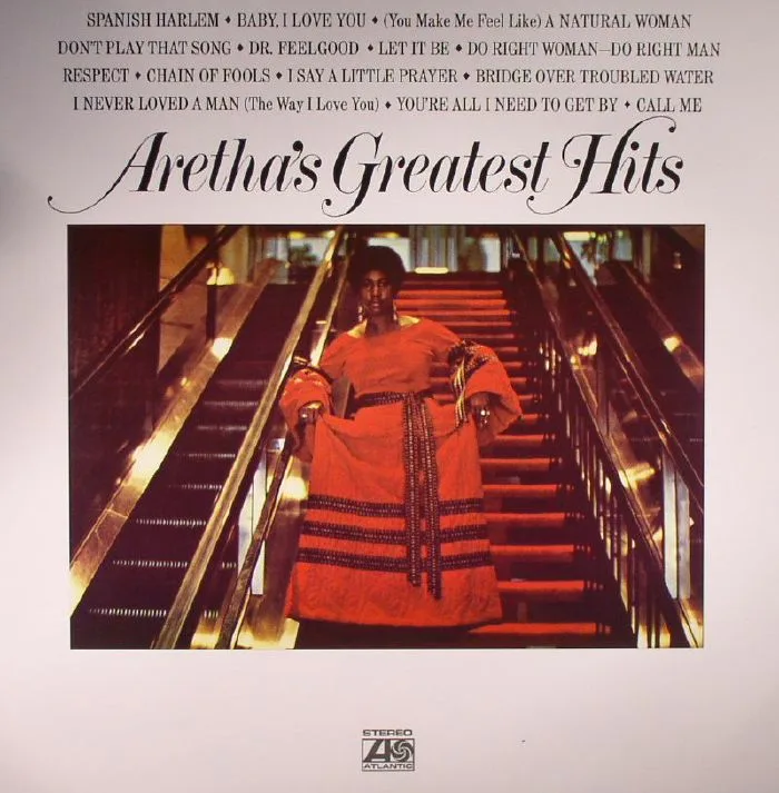 Front cover — Aretha FRANKLIN — Aretha's Greatest Hits