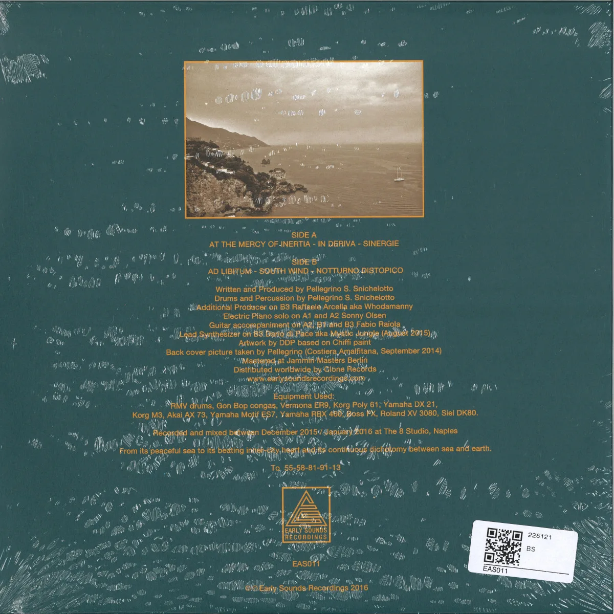 Back cover — Pellegrino — Periplo