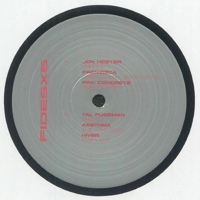 Front cover — Jon HESTER / FRANZIZCA / PINK CONCRETE / TAL FUSSMAN / AASTHMA / HIVER — X55