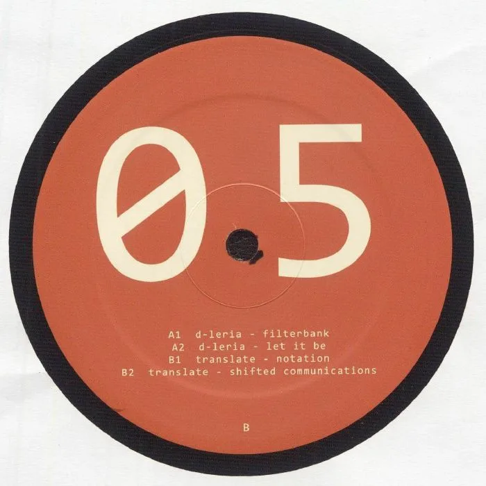 Back cover — D LERIA / TRANSLATE — AMTKPLUS 005