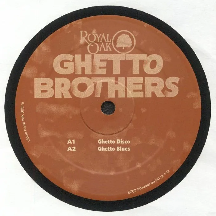 Лицевая сторона обложки — GHETTO BROTHERS — Ghetto Disco (reissue)