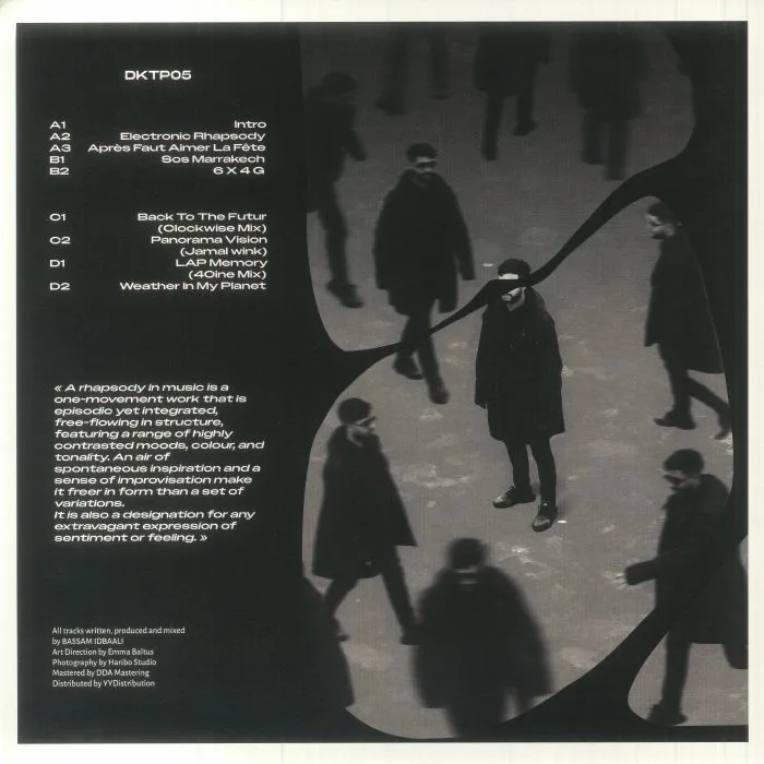 Back cover — BASSAM — Clockwise Rhapsody