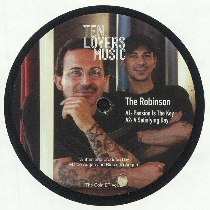 Лицевая сторона обложки — The ROBINSON / TAKAHIRO FUCHIGAMI — The Coin EP Vol 2