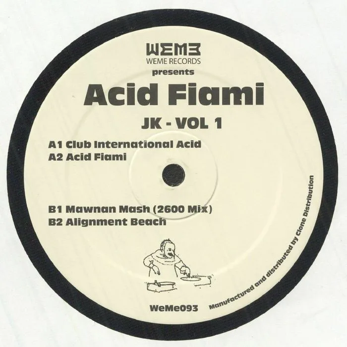 Front cover — JK aka JODEY KENDRICK — Acid Fiami Vol 1