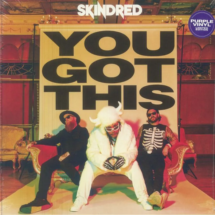 Лицевая сторона обложки — SKINDRED — You Got This